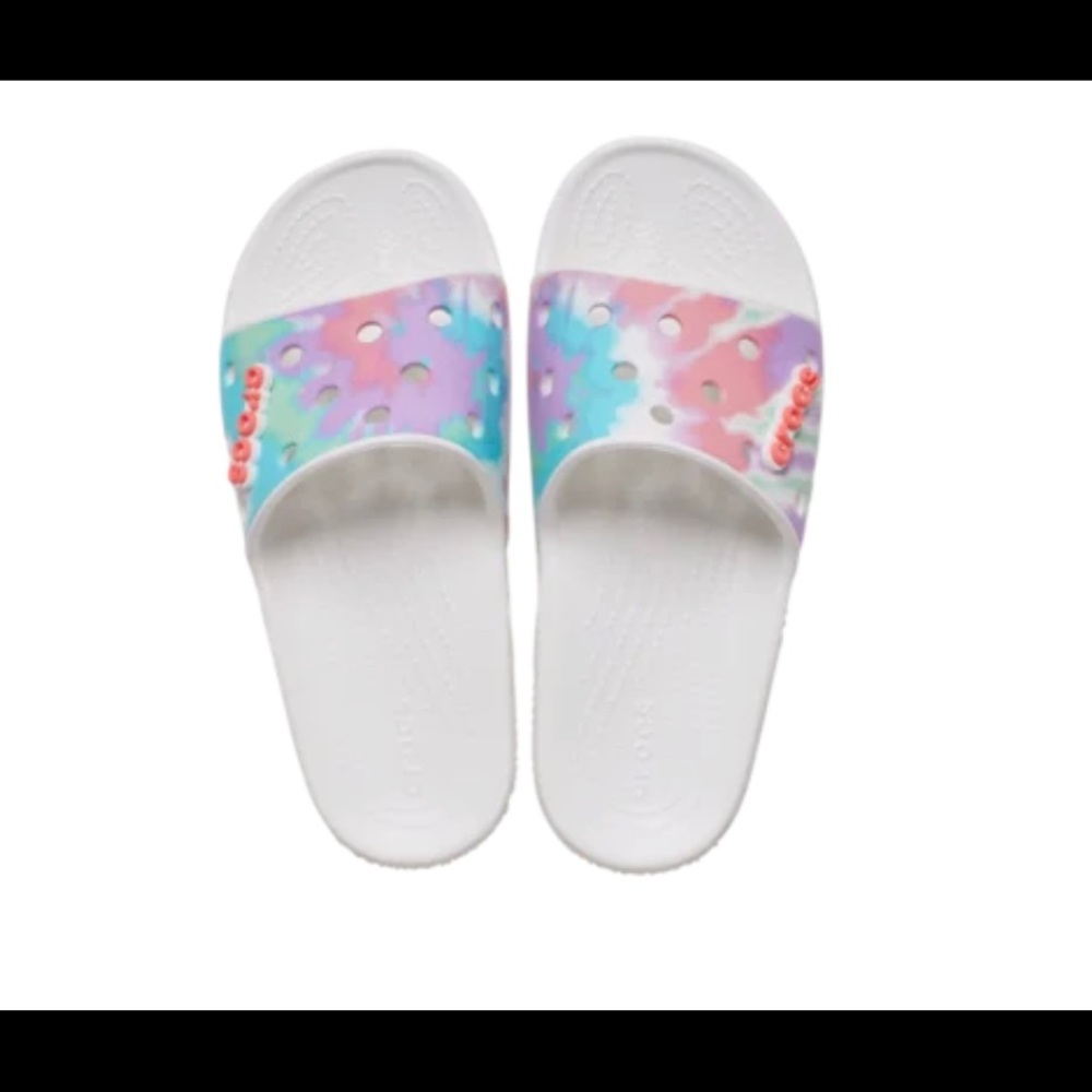 Crocs Slide Tie-Dye Graphic